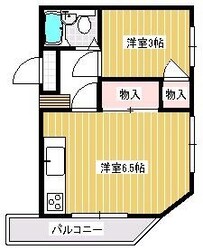 リバティーパレスの物件間取画像